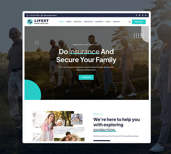 Insurance Agency HTML Template